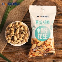 惠沃小魚仔花生批發零食辦公室休閑零食70g/袋