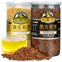 廠家直銷(xiāo)兩瓶苦蕎茶全株黃苦蕎黑苦蕎大胚芽瓶組合裝支持一件代發(fā)