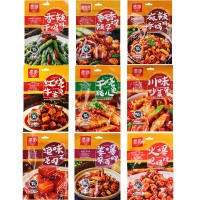 易馳川味家常菜醬料100g炒菜專(zhuān)用醬麻辣調(diào)味料江湖菜醬料批發(fā)