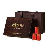 武夷山特級大紅袍巖茶烏龍茶葉正山小種禮盒裝送禮高檔禮品金駿眉